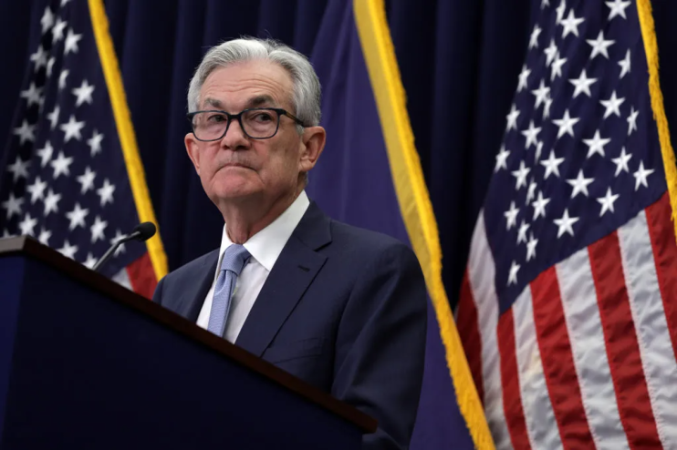 All signs point to it holding steady but there is growing speculation about when the Fed might begin easing its policy. (Photo by Alex Wong/Getty Images)