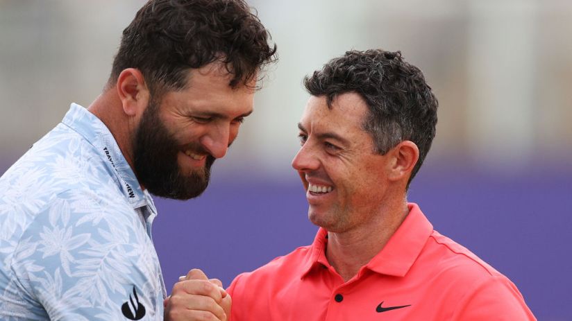 Rahm defended McIlroy over his US Open miss ahead of LIV Golf's Nashville event