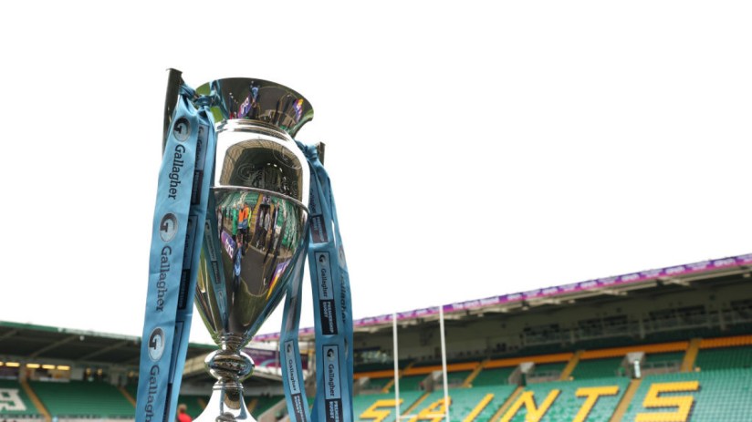 Northampton Saints and Bath will contest the Gallagher Premiership final on Saturday, June 8. (Photo by Marc Atkins/Getty Images)