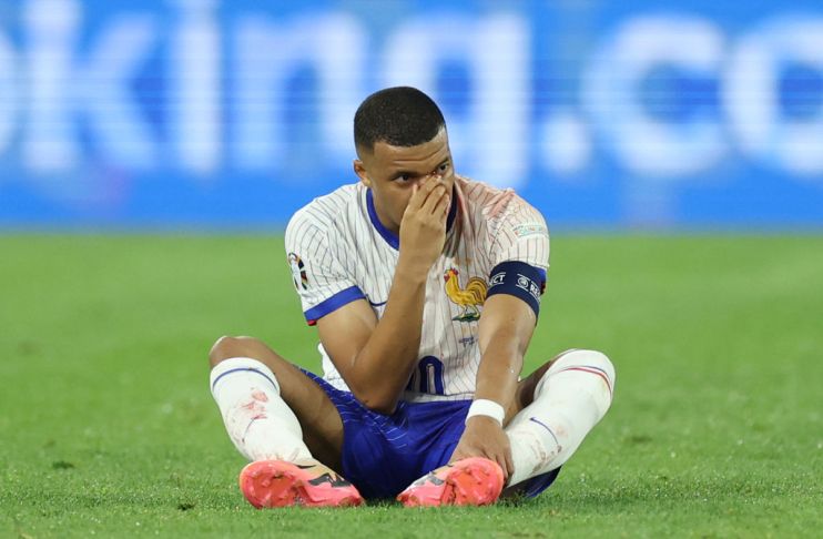Mbappe suffered a broken nose as France won their Euro 2024 opener on Monday
