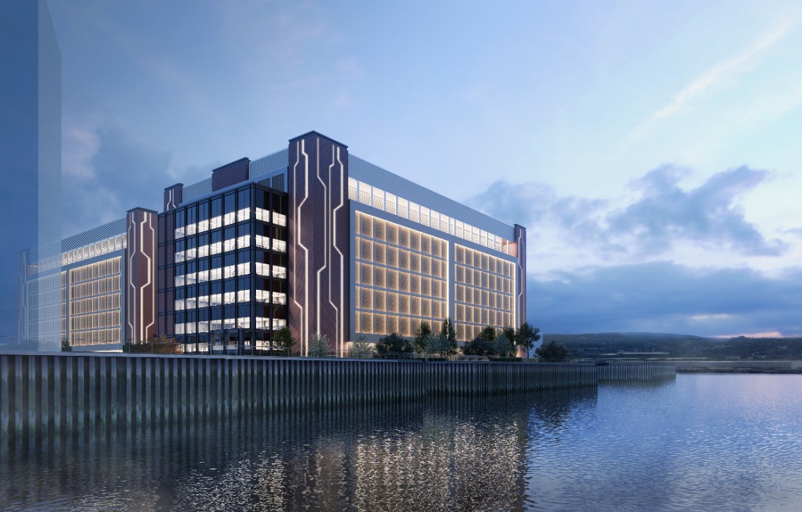 This 210 megawatt Docklands data centre will be one of the largest in the capital, featuring three 70 megawatt buildings.