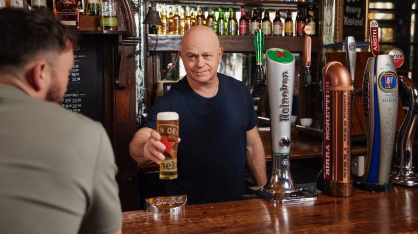 TV’s favourite hardman Ross Kemp has launched a new campaign with Heineken 