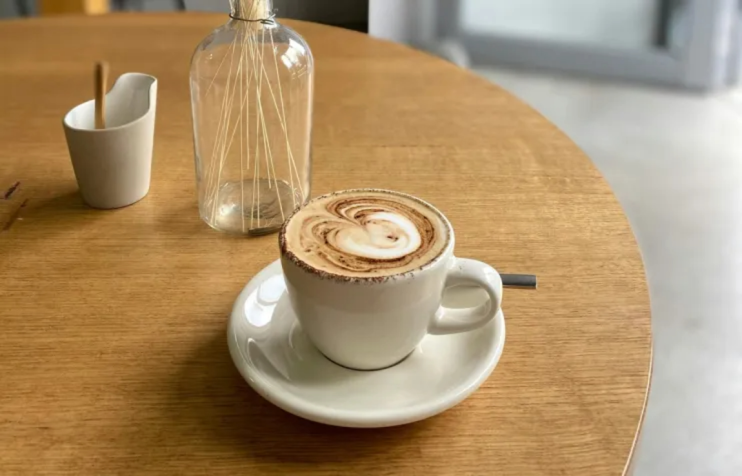 Esquire Coffee chain cappuccino