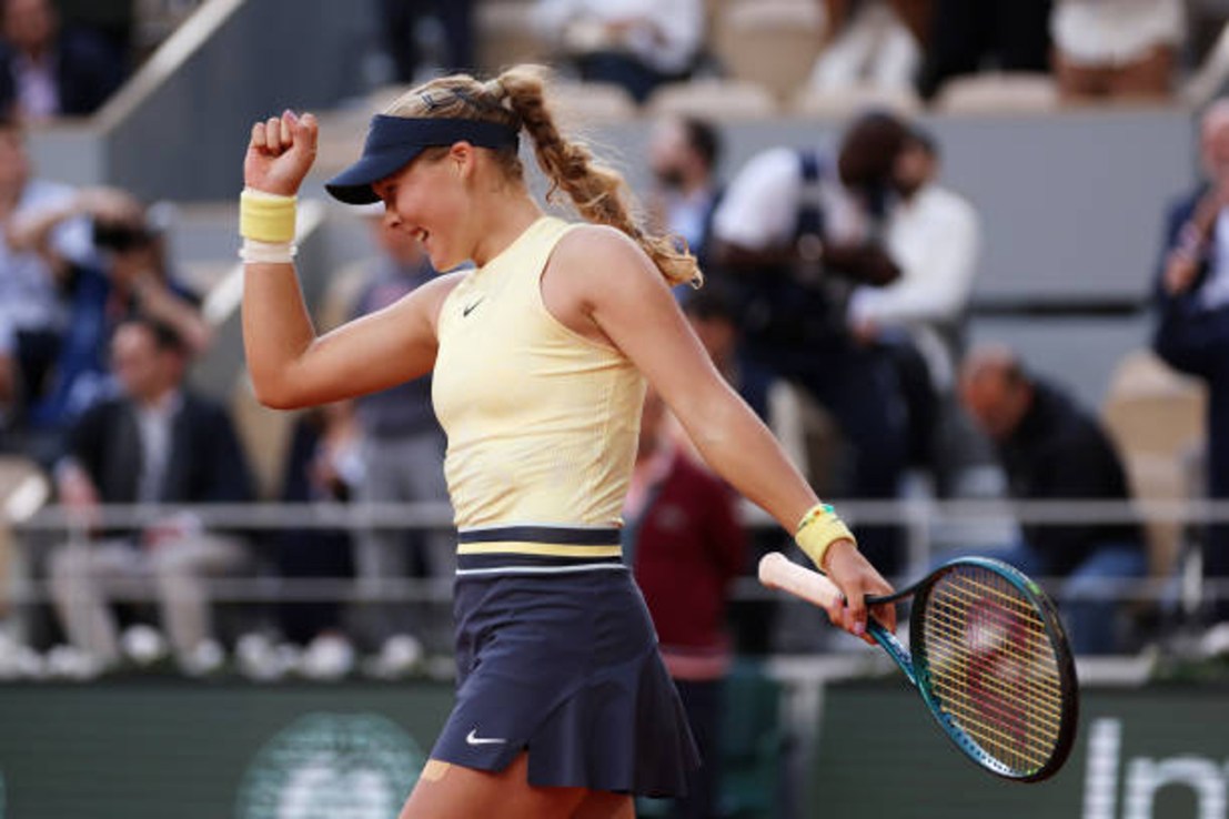 Unseeded Mirra Andreeva, the 17-year-old Russian tennis sensation, sent tremors across Roland Garros yesterday with a brilliant 6-7 6-4 6-4 victory over second seed and two-time Grand Slam winner Aryna Sabalenka.
