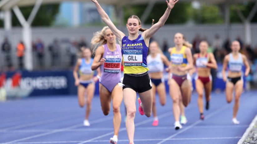 Teenage sensation Phoebe Gill won the 800m final at the British Championships to qualify for the Paris Olympics this summer.