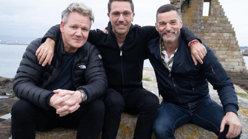 Gordon Ramsay, Gino D'Acampo and Fred Sirieix star in Viva Espana on ITV.