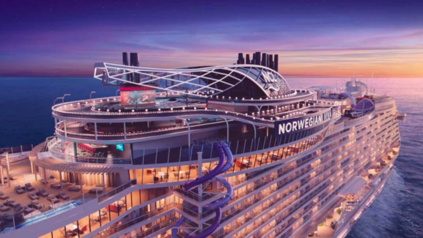 Cruise ship in Norway