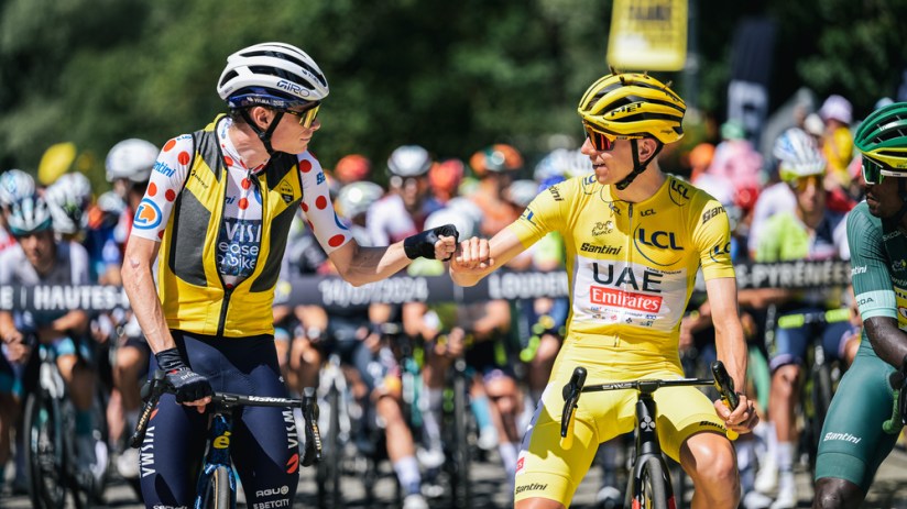 Vingegaard and Pogacar are Tour de France rivals but wildly different characters (Image: A.S.O./Charly Lopez)