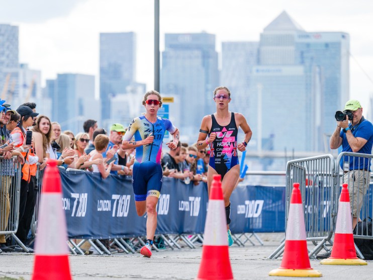 The London T100 Triathlon featured 40 of the world’s top male and female triathletes