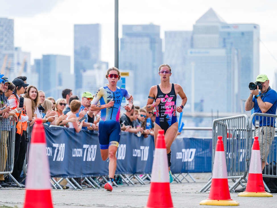 The London T100 Triathlon featured 40 of the world’s top male and female triathletes
