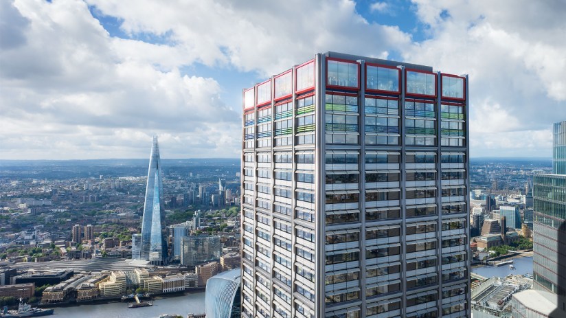 Plans for the building of a new Shard-scale skyscraper in the City of London (Visuals: DBOX)