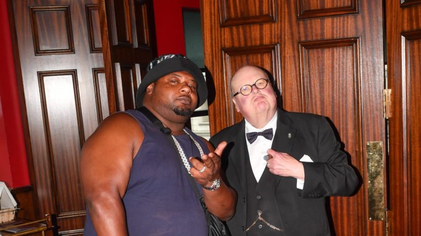 Big Narstie and a Winston Churchill impersonator were among the attendees at Boisdale's Editor's Lunch