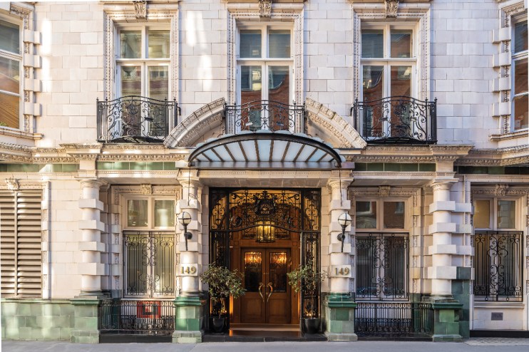 Exterior of the former Lord Sugar property