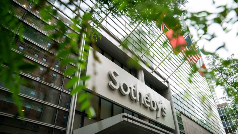 Sotheby's was founded in London and is now headquartered in New York. (Photo by Drew Angerer/Getty Images)