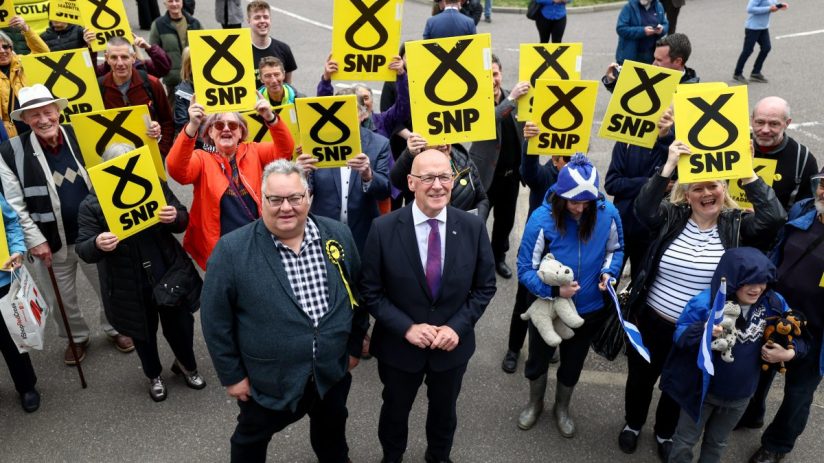Former SNP leader Nicola Sturgeon has said results for the SNP, now led by John Swinney, were worse than expected in the exit poll