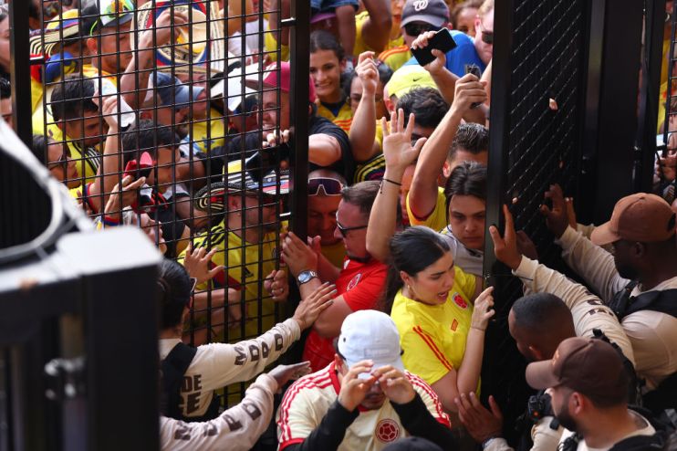 Fans were crushed while trying to enter the Copa America final at Miami's Hard Rock Stadium, which will host 2026 World Cup games