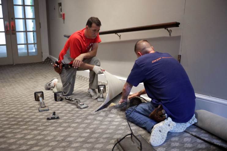 Headlam said it expected to see an improvement in trading in the second half of its financial year