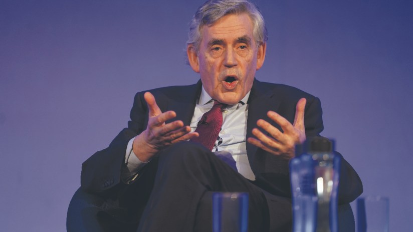 File photo dated 11/03/24 of former prime minister Gordon Brown who has been made a Member of the Order of the Companions of Honour, for Public and Charitable Services in the UK and Abroad, in the King's Birthday Honours list. Issue date: Friday June 14, 2024. PA Photo. See PA story HONOURS Main Brown. Photo credit should read: Stefan Rousseau/PA Wire