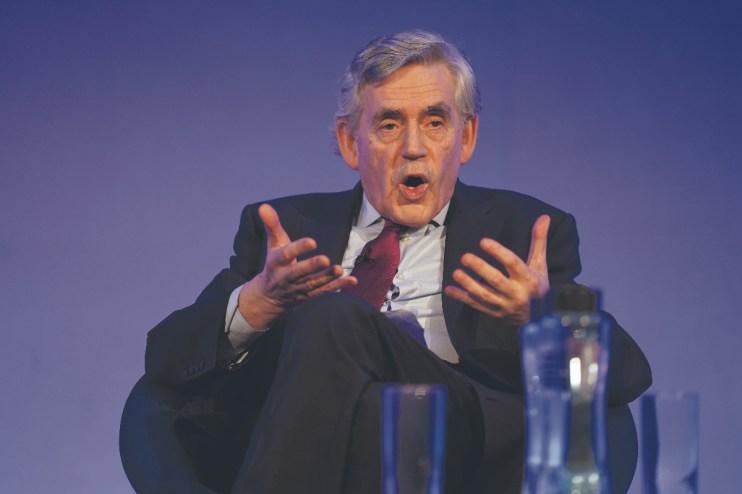 File photo dated 11/03/24 of former prime minister Gordon Brown who has been made a Member of the Order of the Companions of Honour, for Public and Charitable Services in the UK and Abroad, in the King's Birthday Honours list. Issue date: Friday June 14, 2024. PA Photo. See PA story HONOURS Main Brown. Photo credit should read: Stefan Rousseau/PA Wire