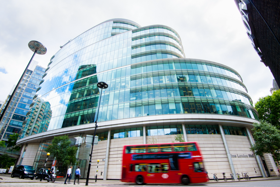 One London Wall, London office of Osborne Clarke