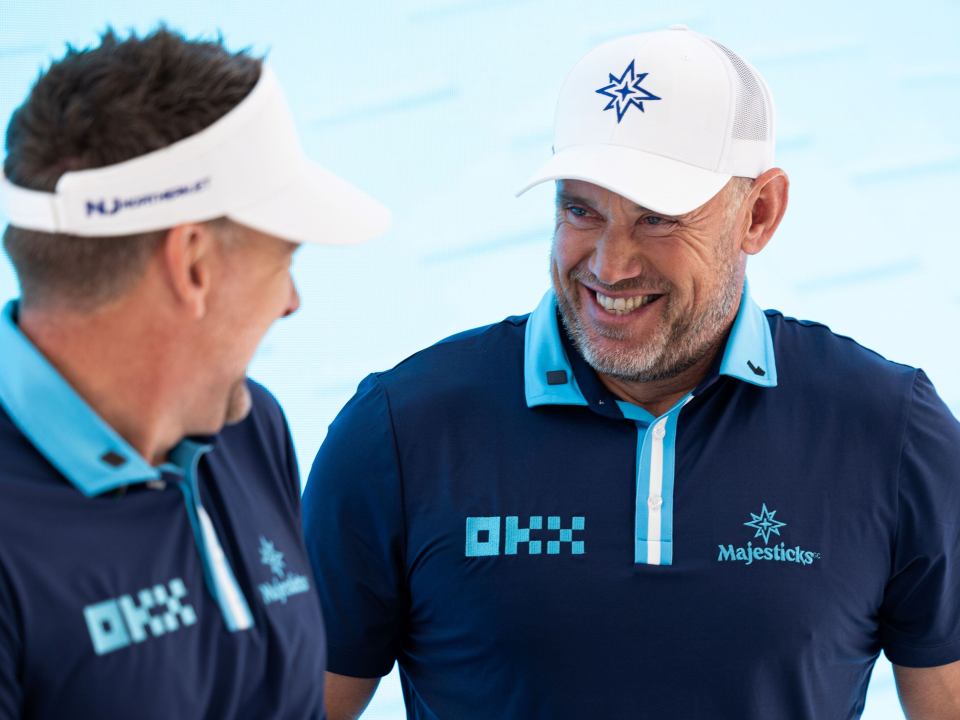 Westwood and Poulter are yet to finish on the podium with their Majesticks team (Image: LIV Golf)