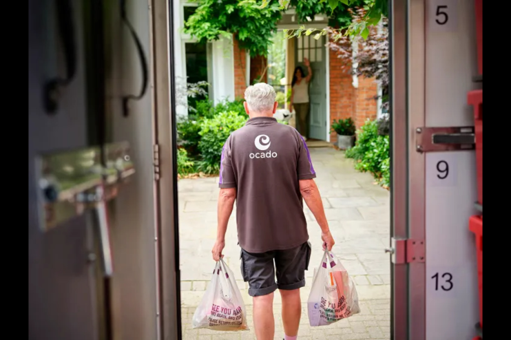 Ocado's share price fell more than 10 per cent this morning after a downgrade from Bernstein