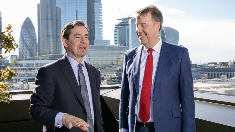 Schroders CEO Peter Harrison and Phoenix Group CEO Andy Briggs