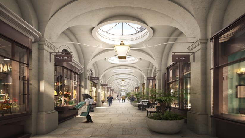 A CGI of some of the planned work.