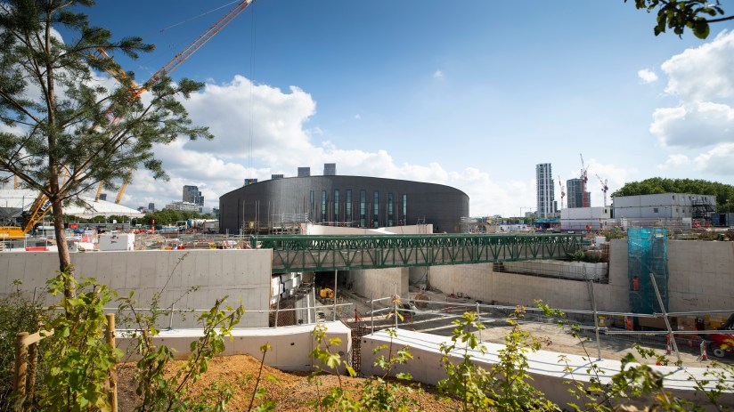 TfL Image - Shot of Greenwich Portal entrance for the Silvertown Tunnel