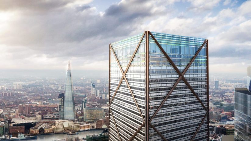The chairman of Lloyd's of London has objected to plans for the building of a new Shard-scale skyscraper in the City of London (Visuals: DBOX)