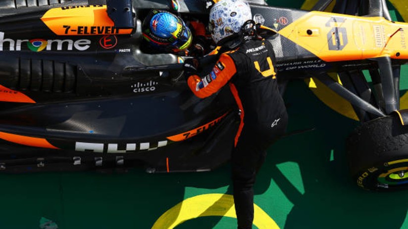 Oscar Piastri won his first Formula 1 grand prix in Hungary on Sunday after a late team order from his McLaren garage forced teammate Lando Norris to move aside for the Australian.
