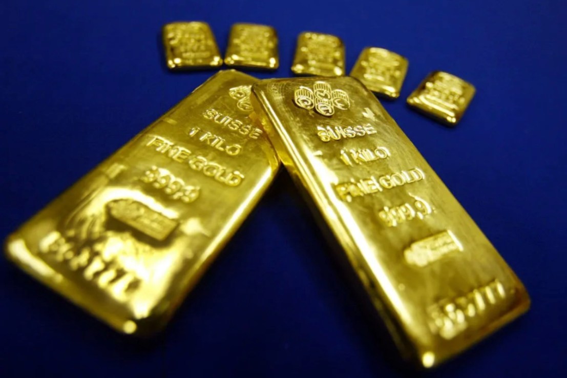 Gold prices have dropped three per cent in the last week.