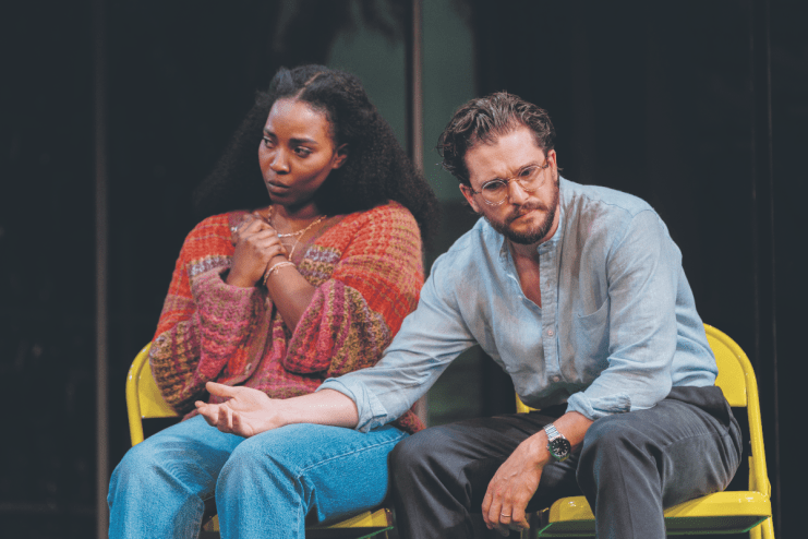 Olivia Washington and Kit Harrington in the funny, devastating Slave Play
