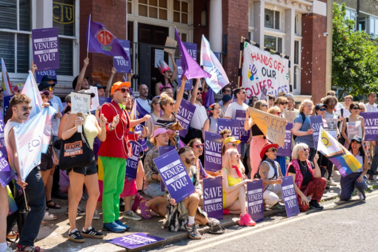 The Bethnal Green Working Men's Club is facing closure (Photo: Equity UK/Jack Witek)