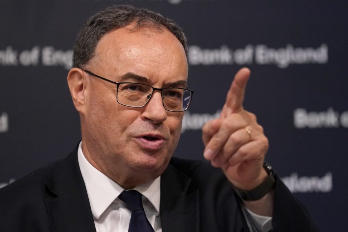 Bank of England Governor Andrew Bailey voted for an interest rate cut. 