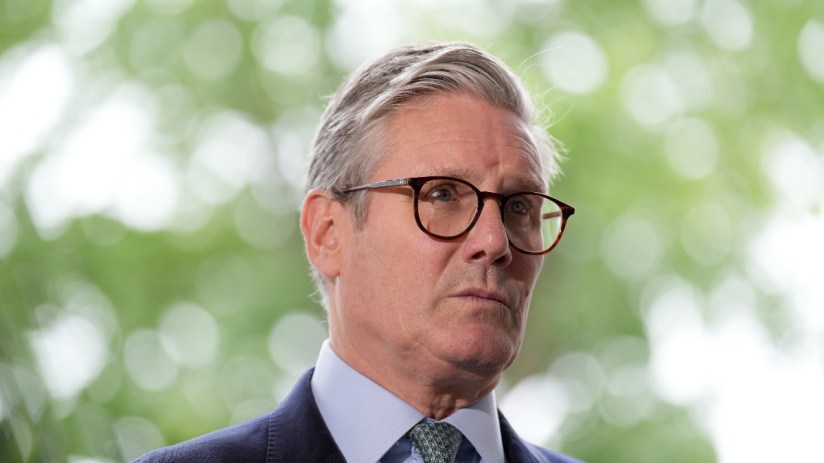 Some 52 per cent of Brits think the UK is heading in the wrong direction, according to a new poll following the general election. Pictured, Sir Keir Starmer. Photo: PA