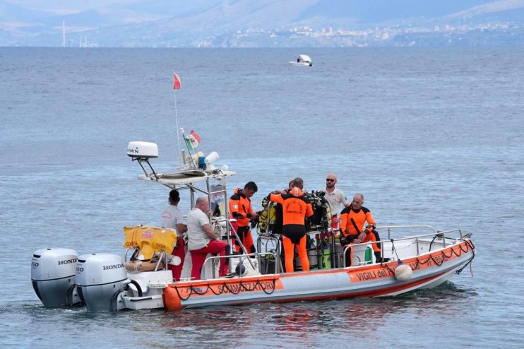 Mike Lynch sunken yacht: Two bodies found on day three of search
