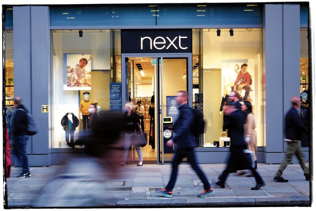 Next increased its full-year profit forecast by £14m