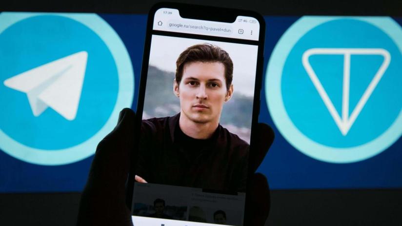 The messaging app’s billionaire founder was arrested at Paris-Le Bourget airport on Saturday evening after arriving on his private jet from Azerbaijan. Photo: Aleksey Zotov/Alamy/PA