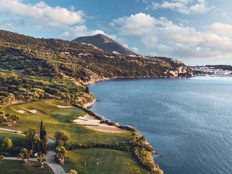 The Bay Course offers spectacular golf at Costa Navarino