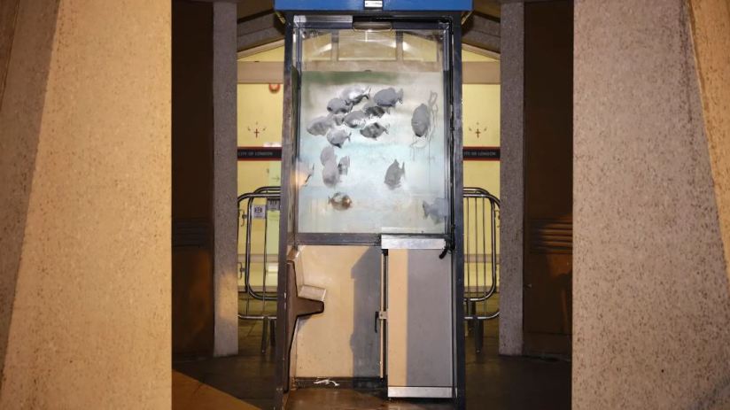 City of London moving the Banksy artwork to Guildhall