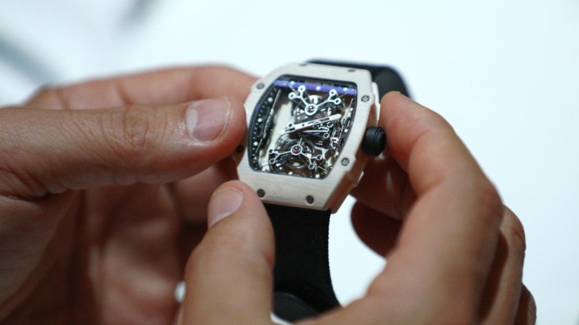 Richard Mille paid a huge dividend in 2023 after a rise in its sales and profit. (Photo by Yong Teck Lim/Getty Images for Richard Mille)
