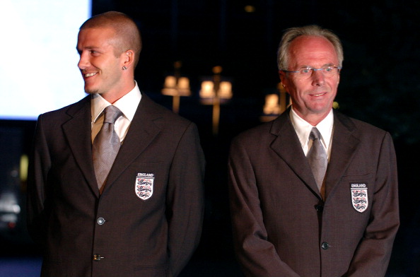 Eriksson had five years iun charge of the England team and the so-called 'Golden Generation'