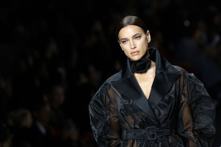 Irina Shayk walks the runway at the Dolce&Gabbana fashion show during the Milan Fashion Week Womenswear Spring/Summer 2024 on September 23, 2023 in Milan, Italy. (Photo by Vittorio Zunino Celotto/Getty Images)