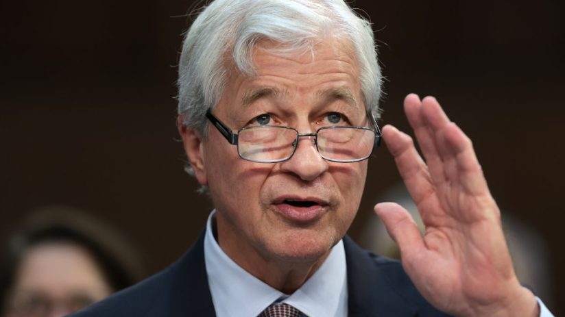 JP Morgan boss Jamie Dimon recently said it had become clear that proxy advisers had "too much influence" (Photo by Win McNamee/Getty Images)