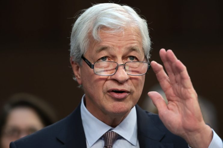 JP Morgan boss Jamie Dimon recently said it had become clear that proxy advisers had "too much influence" (Photo by Win McNamee/Getty Images)