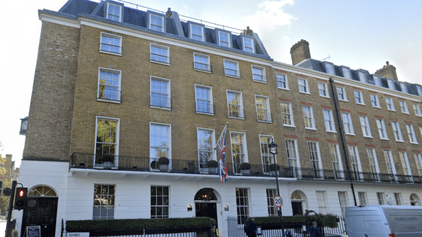 The Dorset Square Hotel, London.