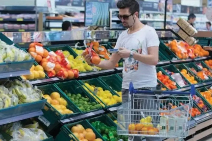 Shop price inflation increased to -0.1% year on year in April
