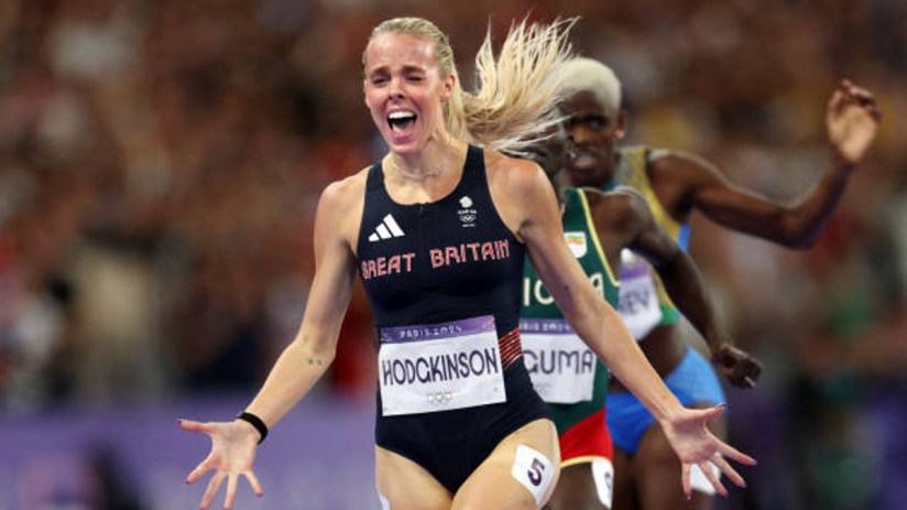 Keely Hodgkinson stormed to track and field gold at the Paris 2024 Olympics last night to win Team GB their first solo athletics medal of the 33rd Olympiad.