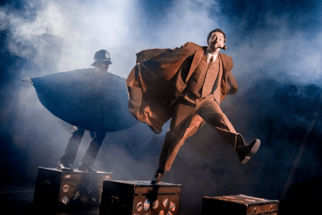 The 39 Steps runs until 28 September (Photo: Mark Senior)